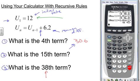 Learn Algebra Fast. . Recursive formula calculator